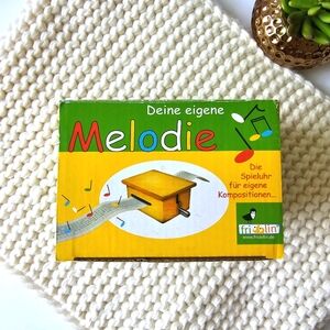 🎶 Fridolin Make Your Own Personalized Music Box – Wooden DIY Music Box | New